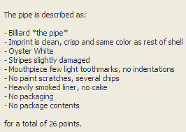 26 points description