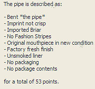 53 points description