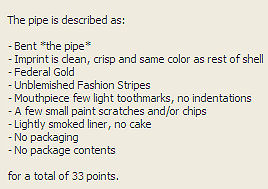 33 points description