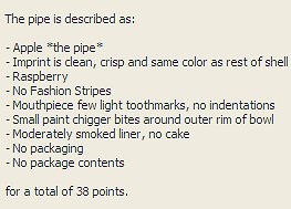 38 points description