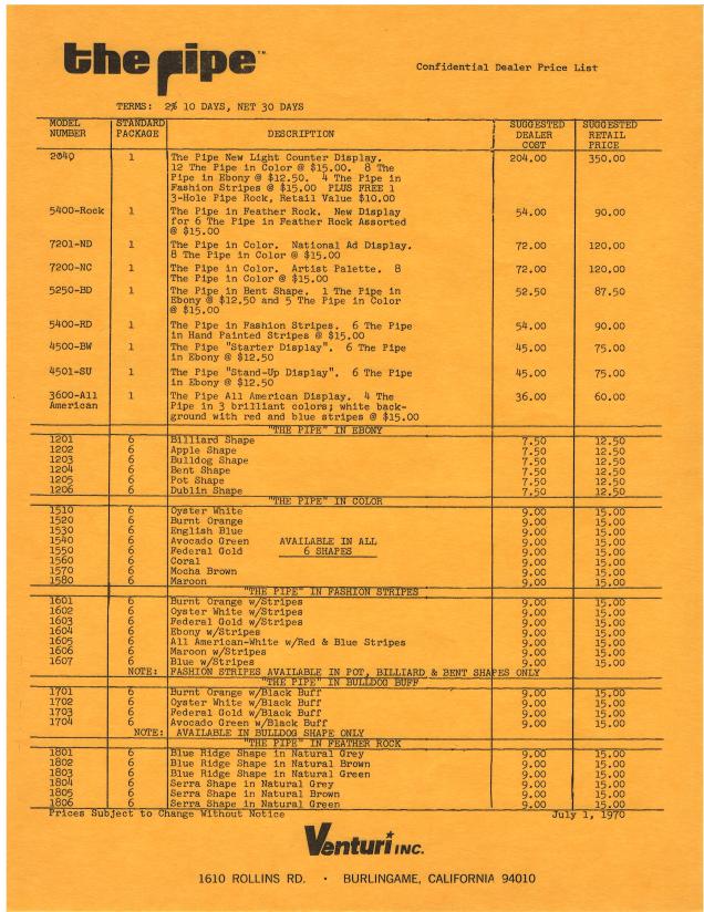 the pipe Dealer Price List