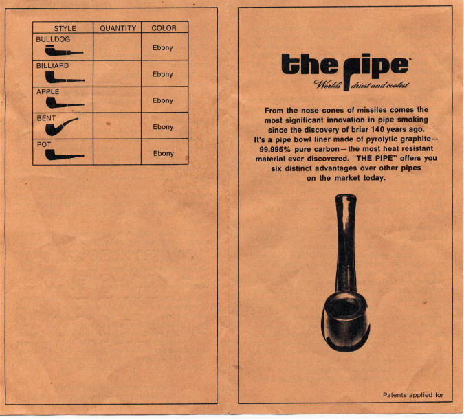 the pipe Worlds driest and coolest